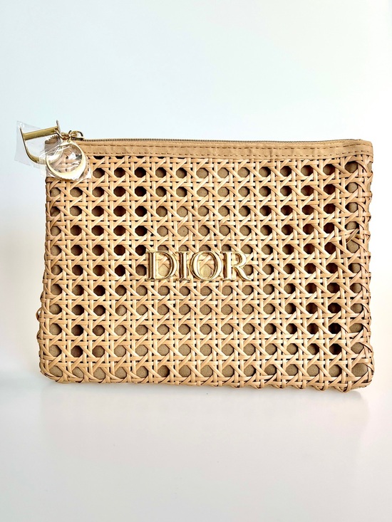 Dior Other - Dior Raffia Cosmetic Pouch Bag limited edition 2026 NIB